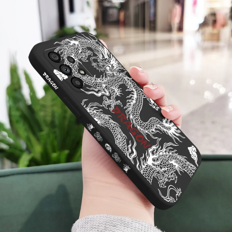 Devil Dragon Case For Samsung Galaxy A56 A36 A26 A73 A53 A33 A23 A13 A72 A52 A32 A22 A12  A71 A51 A31 A21S 4G 5G Cover