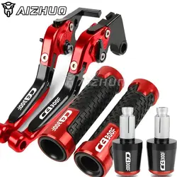 CB 300F Handlebar Grips Hand Bar Ends CNC Brake Clutch Levers For HONDA CB300F 2015 2016 2017 2018 2019 2020 2021 2022 2023