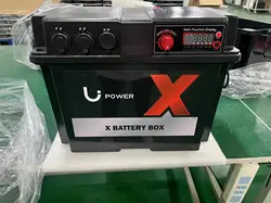 NEW Portable RV Battery Box with Voltage Meter & 12V Power