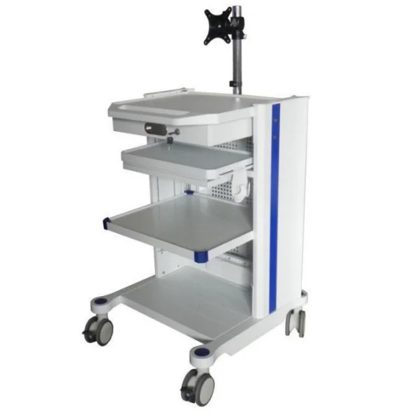

Endoscopy Trolley Medical Cart Endoscopy Arm Bracket Trolley for Hospital