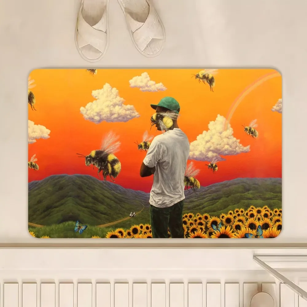 Rapper Tyler The Creator IGOR Floor Mat Bedroom Kitchen Door Bath House Super Absorbent Foot Non-slip