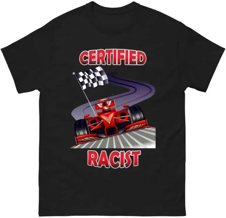 Certified  Shirt Racing Lovers Shirt Black, Small