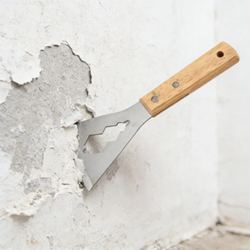 Ascheschaber, Dekorationsschaufel, Multifunktionales extra dickes Hängemesser, Reinigungsmesser, Edelstahl-Zementschaufel-Werkzeug – Detail 7