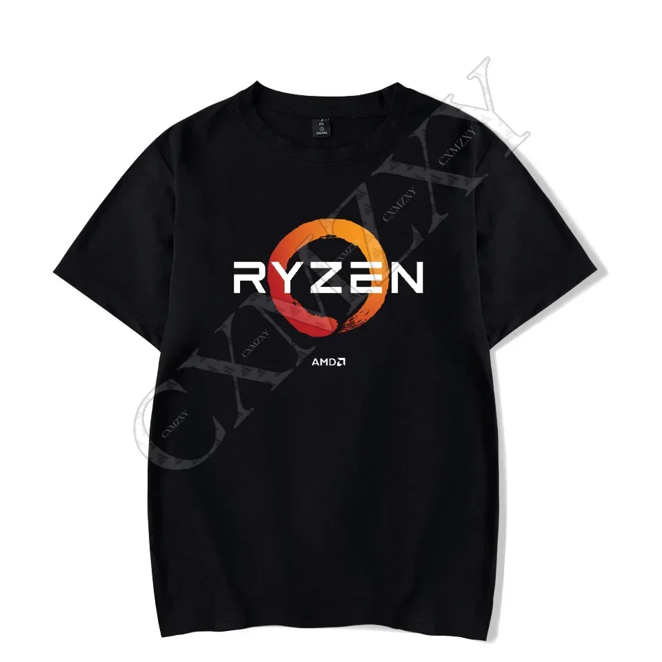 

2020 PC CP CPU Uprocessor AMD RYZEN T-shirt boy/men Clothing Fashion IT Funny tshirt Harajuku kids tshirt printing k-pop