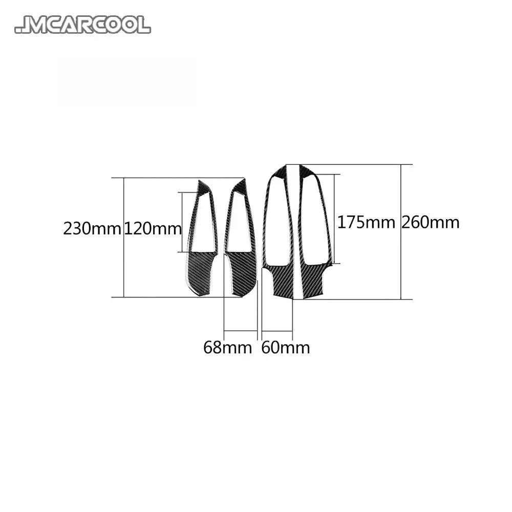 

For BMW G20 G28 2019 2020 Car Window Lifter Switch Buttons Trim Frame Cover Stickers Carbon Fiber Interior Accessories