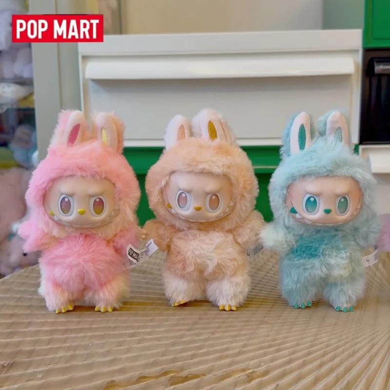 POPMART Labubu V3 Big in Energy Series Ciondolo in vinile Scatola cieca Portachiavi per bambola con faccia Kawaii Regalo di Natale alla moda per collezionisti