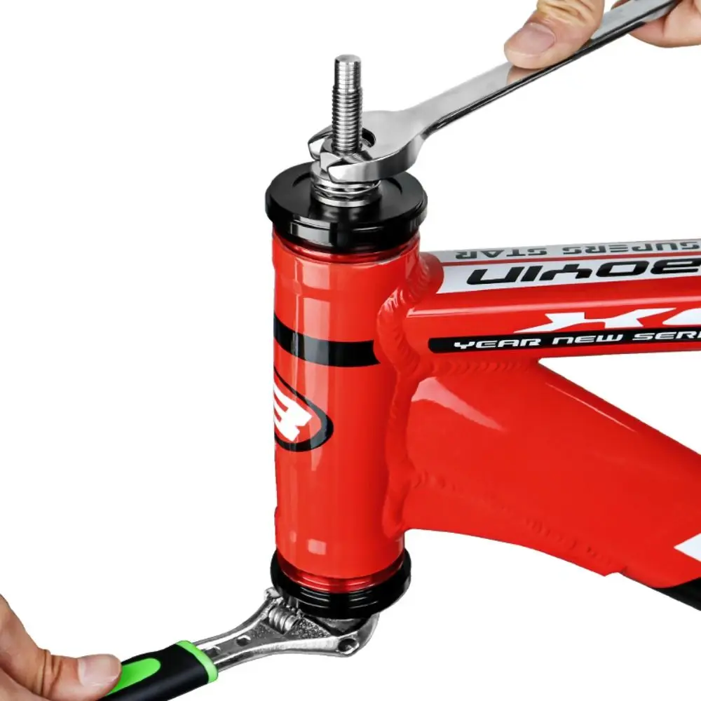 

Aluminum Alloy Headset Press-In Tool CNC Anodizing Bike Bearing Press Fit 140mm Center Axis Bike Headset Tool MTB Bike Repair