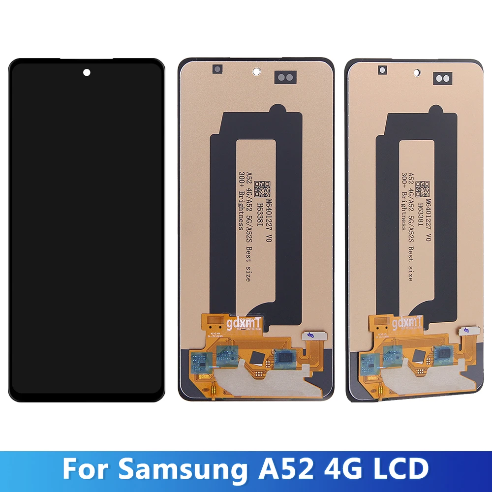 tft Screen for Samsung Galaxy A52s 5G A528 A528B A528N Lcd Display Digital Touch Screen with Frame for Samsung A52s Replacement