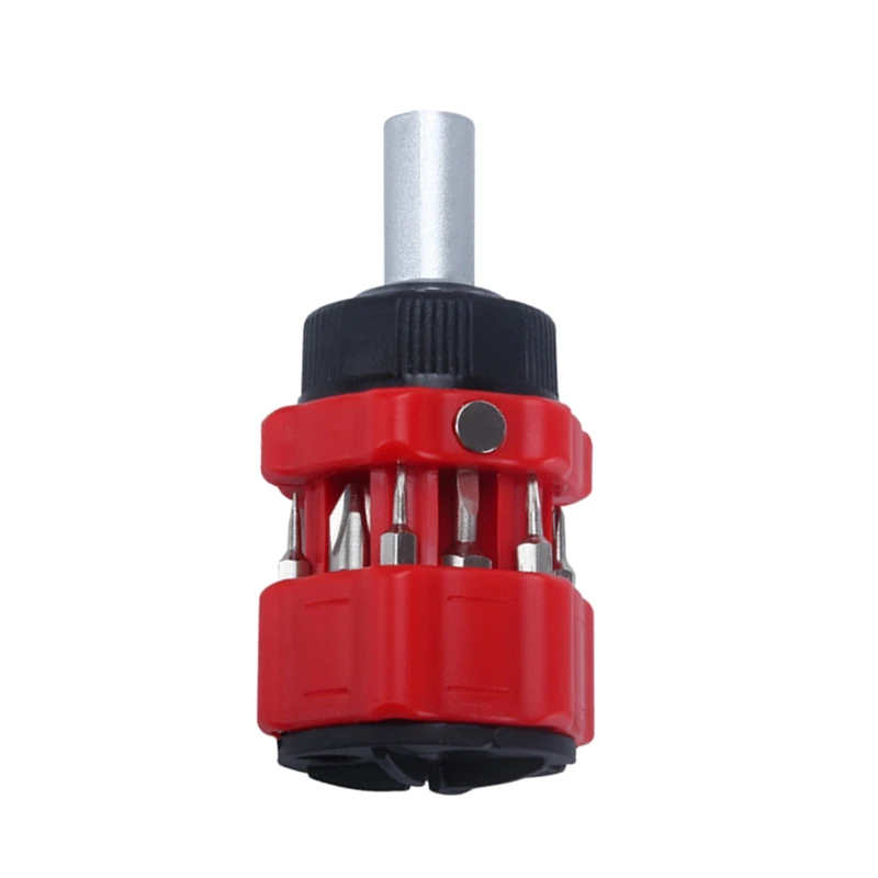 Ratchet Chave De Fenda Set, Precision Torx, Hex Slotted, Bits removíveis, Double-Way Rotação Handle, portátil Hand Tool, 13 em 1