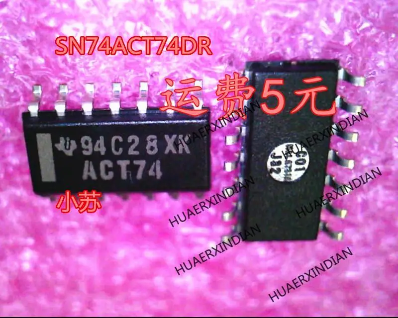 جديد وأصلي جديد وأصلي SN74ACT74DR الطباعة ACT74 SOP-14 في المخزون