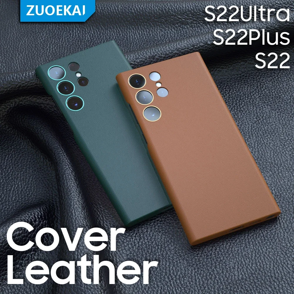 ZUOKEAI originale per Samsung Galaxy S22 Ultra S23 Ultra S21 custodia in pelle di alta qualità S22 + protezione completa Premium