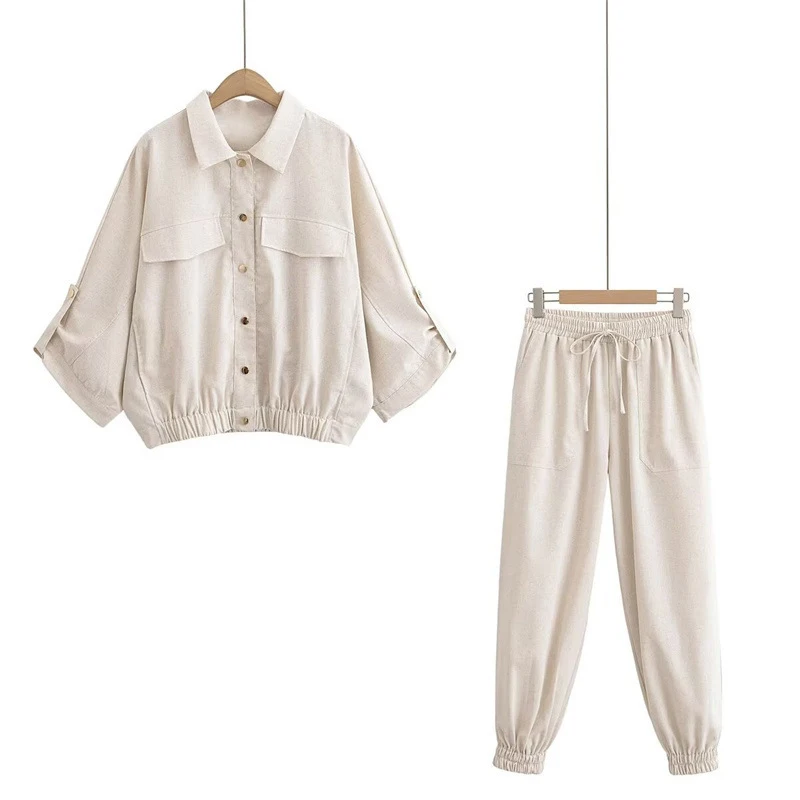 

Casual Loose Shirt Women Fashion Single Breasted Waistband Fitting Blouse 2025 New Summer Office Lady Turn-down Collar Shirts