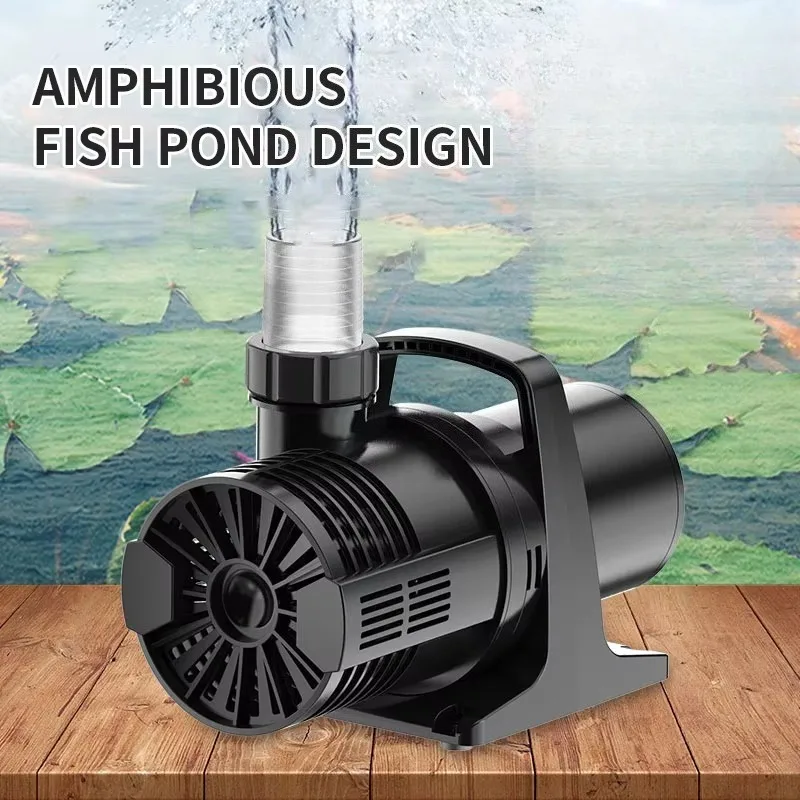

Fish Pond Large Flow Submersible Silent Water Pump Amphibious Cycle Submersible Pump