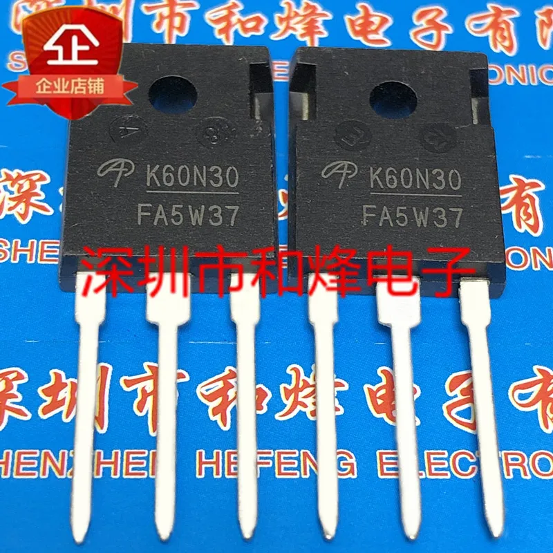 5PCS-10PCS K60N30 AOK60N30 TO-247 300V 60A NEW AND ORIGINAL ON STOCK