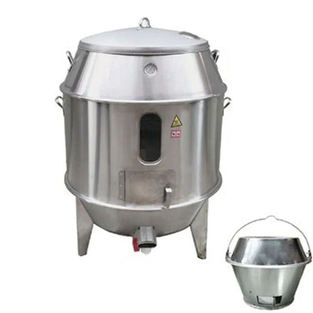 Vertical Commercial Duck Chicken Roaster Stainless Steel Charcoal Meat Oven for Goose Pork Belly Crispy Stove Hanging Oven