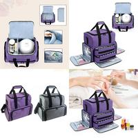X90D Nails Care Storage Solution for Nails Polish Nails Dryer and 2 Removable Pouches