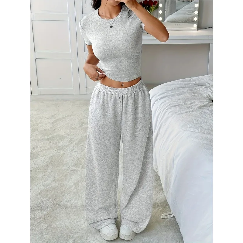 American Street – pantalon ample à jambes droites pour femmes, pour l'automne et l'hiver, nouveau pantalon de Jogging et de sport décontracté unisexe