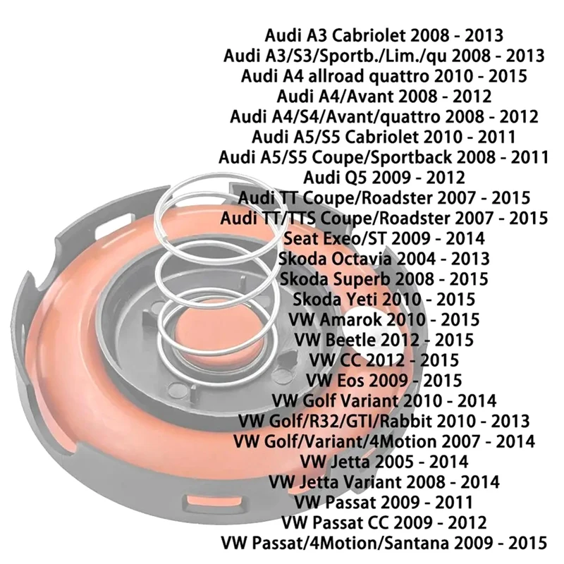 

PCV Valve Diaphragm Repair Kit 917-064 For A3 A4 Q3 Q5 Quattro Volkswagen VW Beetle Golf Jetta 06H103495AC