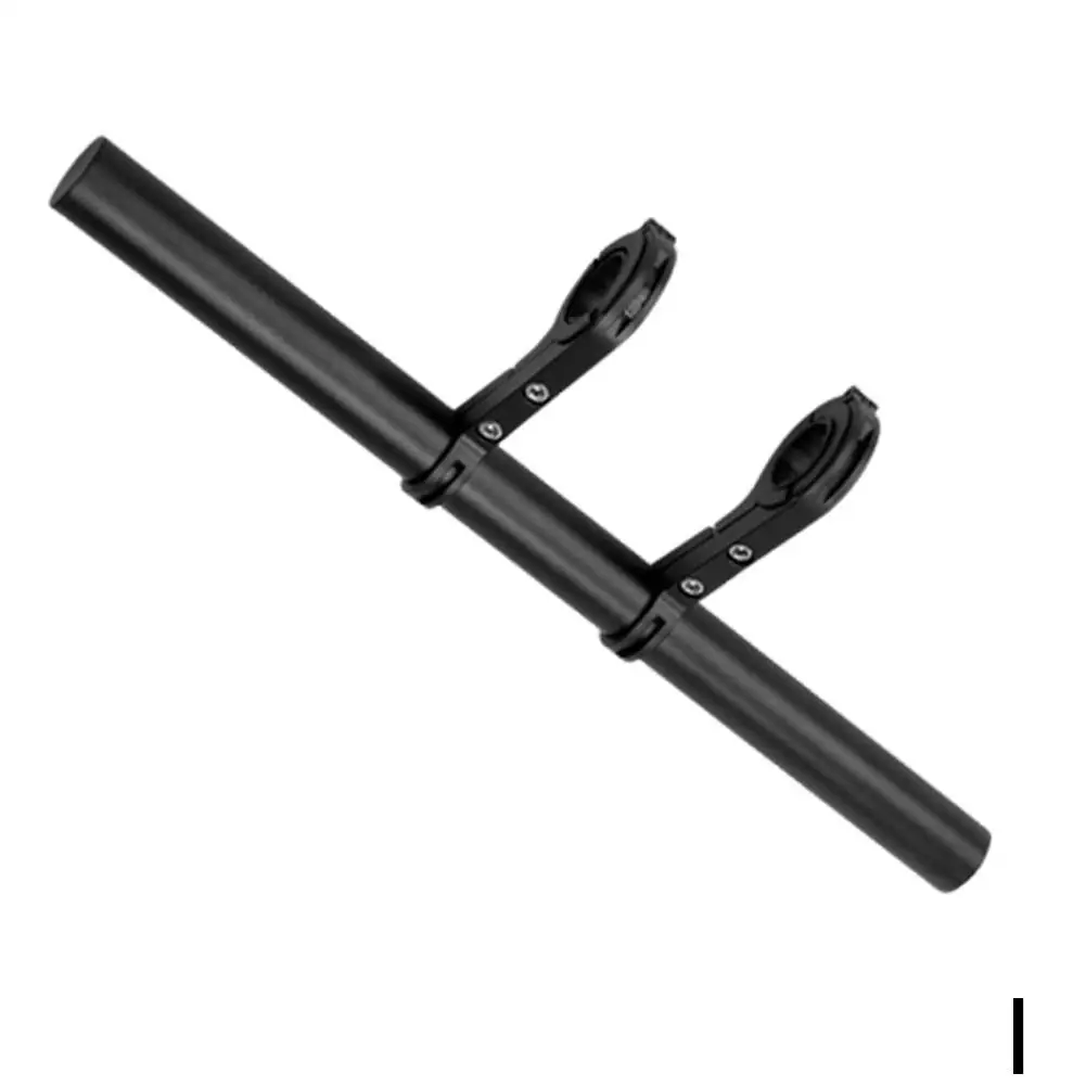 Soporte extendido para manillar de bicicleta de 10/20/30cm, soporte para faro de montaña, barra extendida, soporte de aleación, Clip de doble marco para bicicleta R2J2