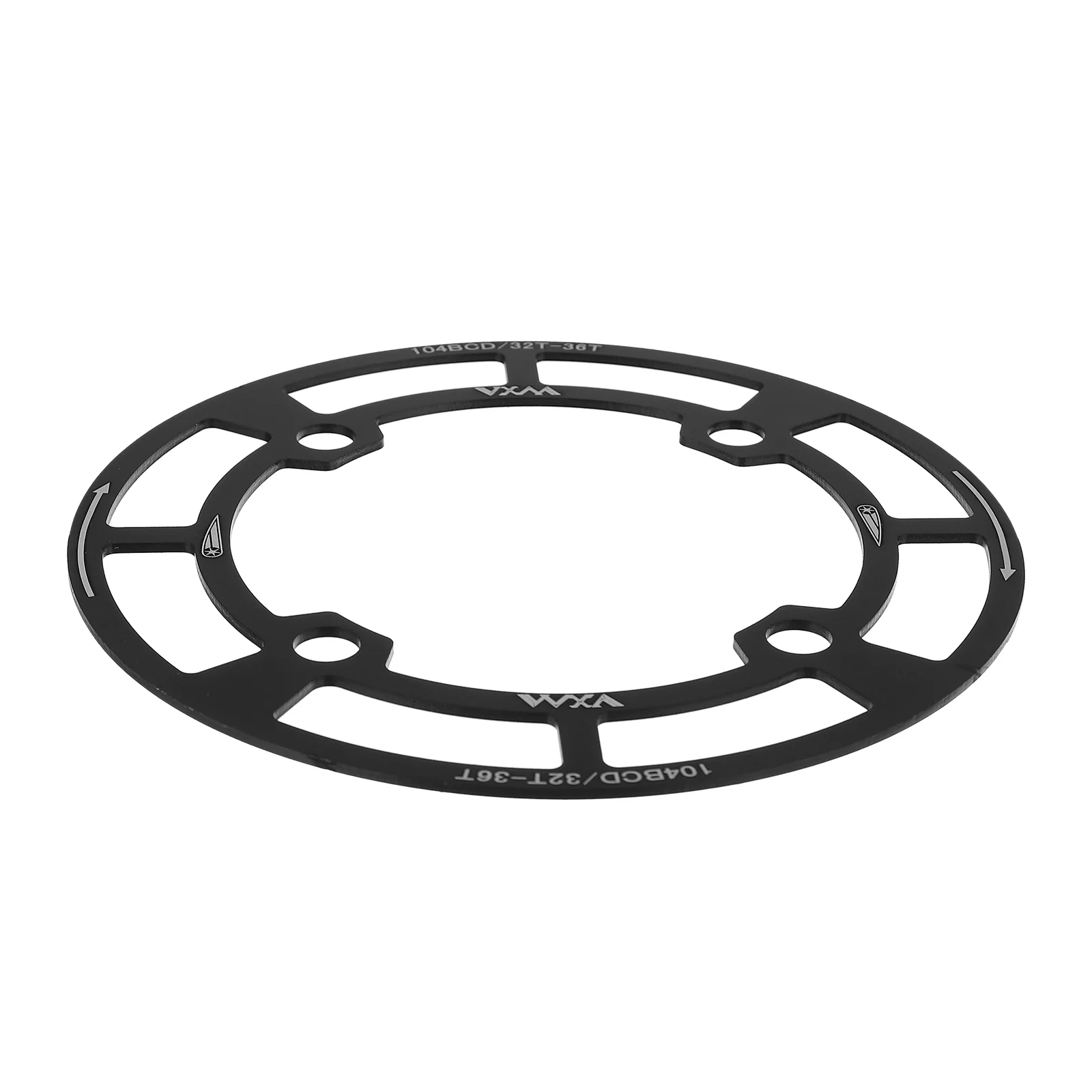 Bicycle Chainring Cover Bike Guard Sprocket Crankset Protector Plate Mountain Supply Folding Shield Aluminum Alloy