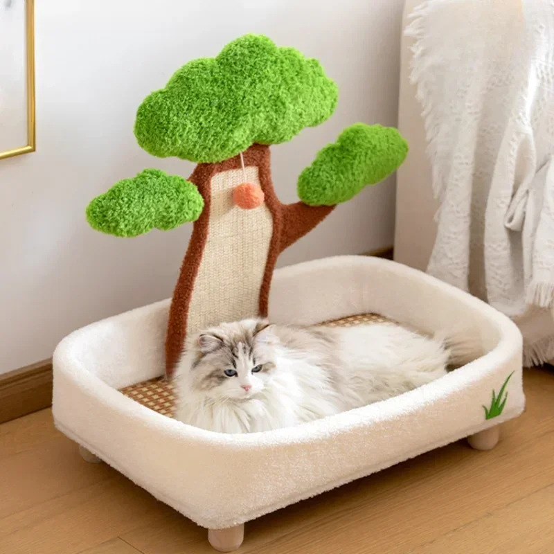 Year-Round Cat Bed Thickened and Soft Multiple Cat Bed House Breathable and Moisture-Proof Comfortable Pet House New Arrivals