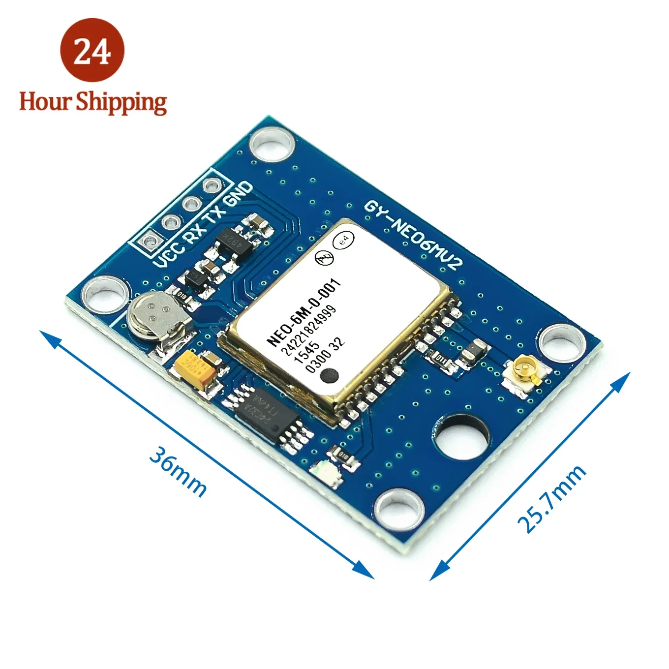 GY-NEO6MV2 GY-NEO7MV2 GY-NEO8MV2 NEO-6M NEO-7M NEO-8M GPS Module with Flight Control EEPROM MWC APM2.5 large antenna for arduino