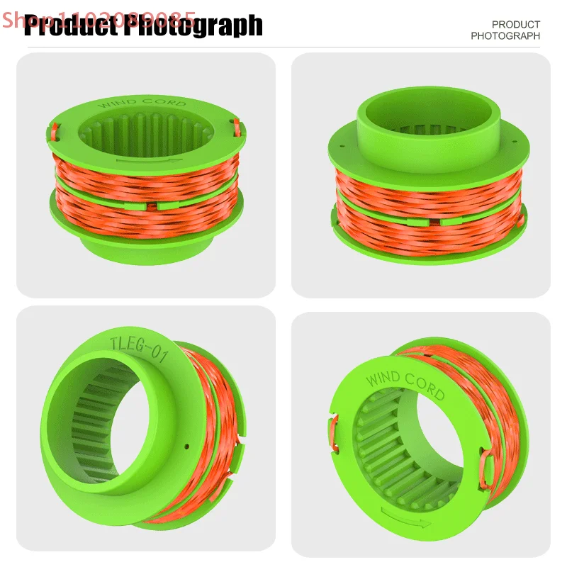 AS1300 Weed Eater String Trimmer Spool For EGO 15-Inch ST1500 ST1500-S,Weed Wacker String Trimmer Line 0.095" 15Ft
