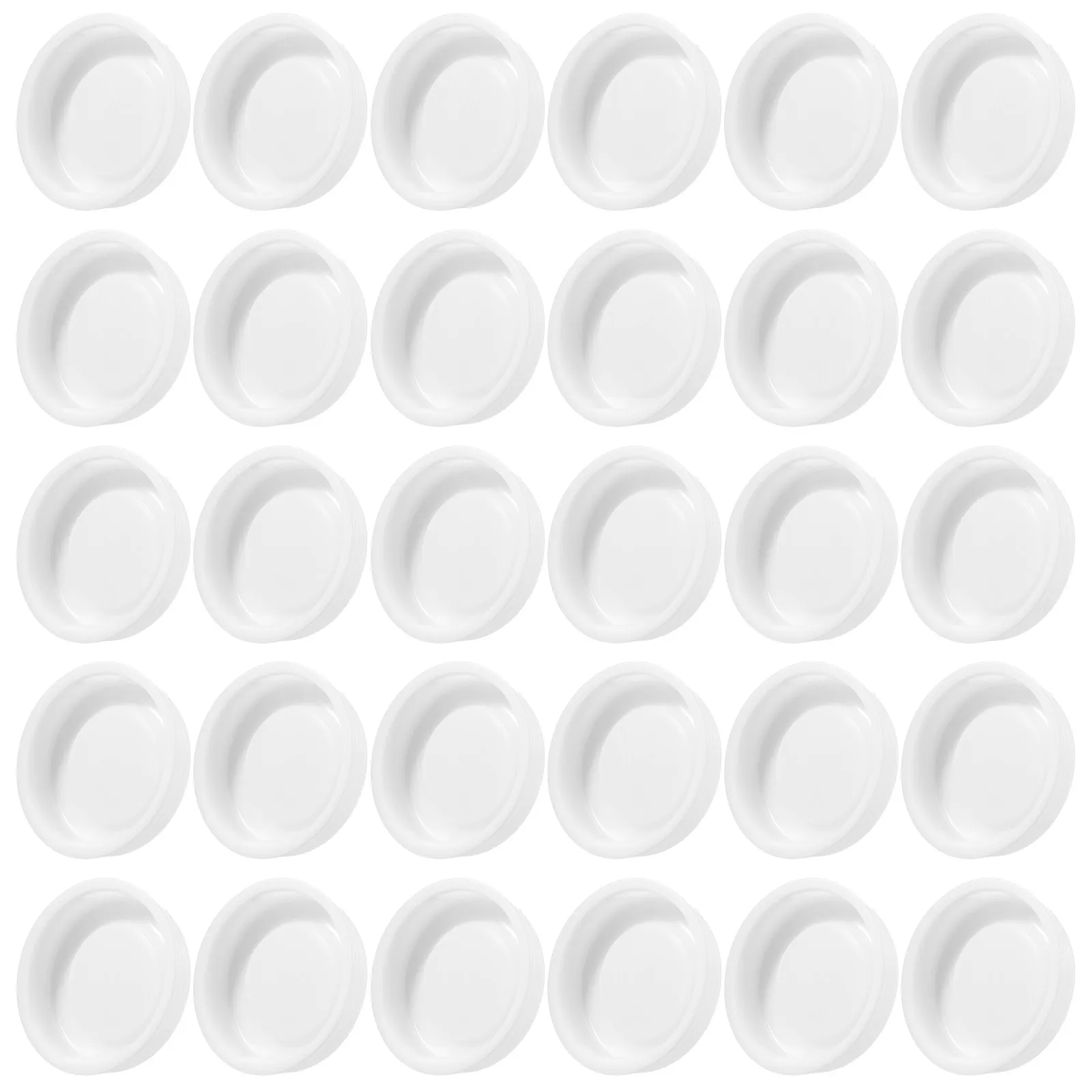 100個入り-小型プラスチック製エンドプラグ-郵送用チューブ-クラフト紙管用-丸型キャップ-チューブエンドキャップ-アートクラフト、配送、ポスター用