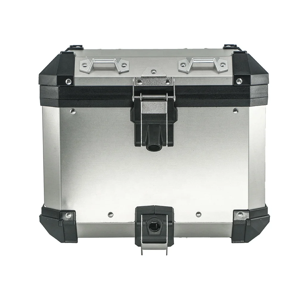 Motorcycle Aluminum Top Case Tail Box Luggage Rear Trunk for Adv