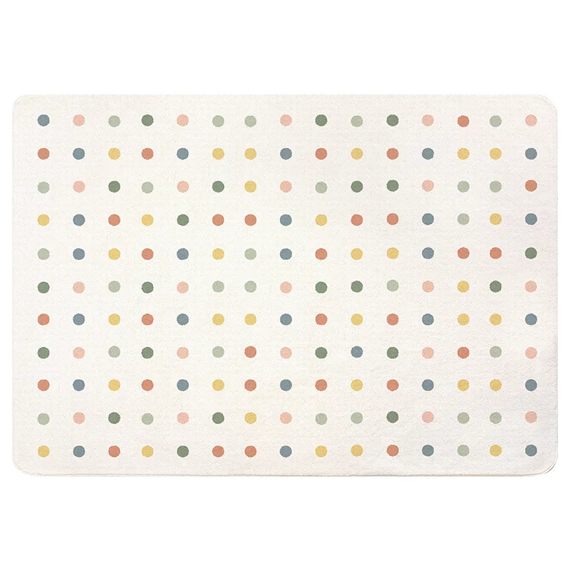 

Cream wind living room leave-in carpet sofa cushion easy to take care of wipe floor mat bedroom light luxury waterproof and