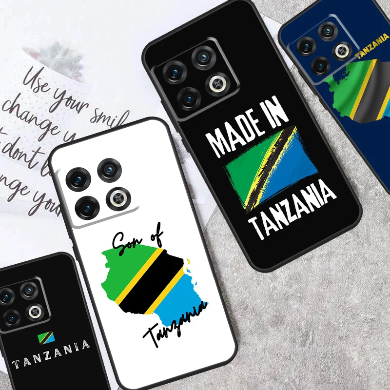 Tanzania National Flag Case For OnePlus Nord 3 2T N30 N20 N10 CE 2 Lite OnePlus 10T 12R 10R 8 9 10 Pro 11 12 Cover