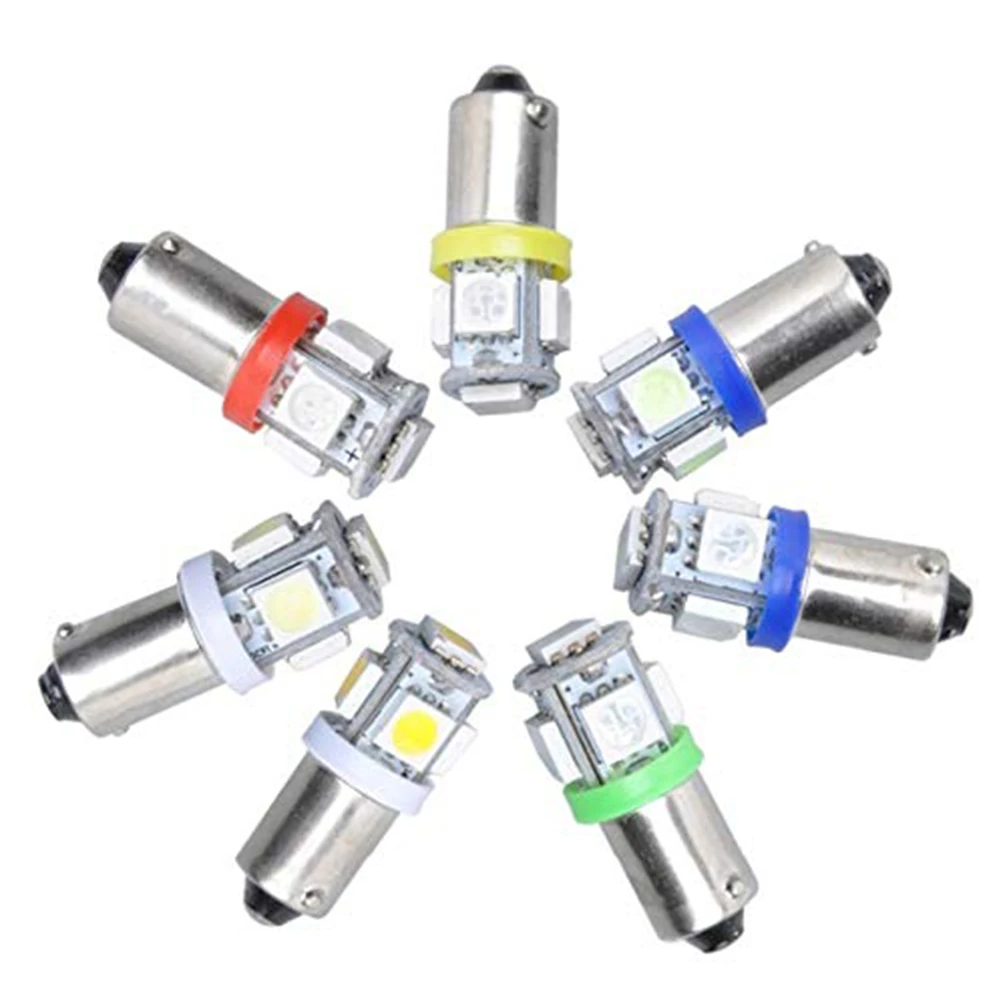 1Pcs Car LED Bulbs Turn Signal Light Auto Bulbs for BA9S T4W 5050 5smd LED Lamp Bulb