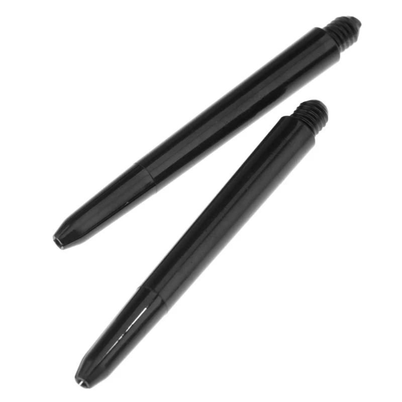 

100Pcs/set Black Corner Short Stems Threaded Rod Darts Poles