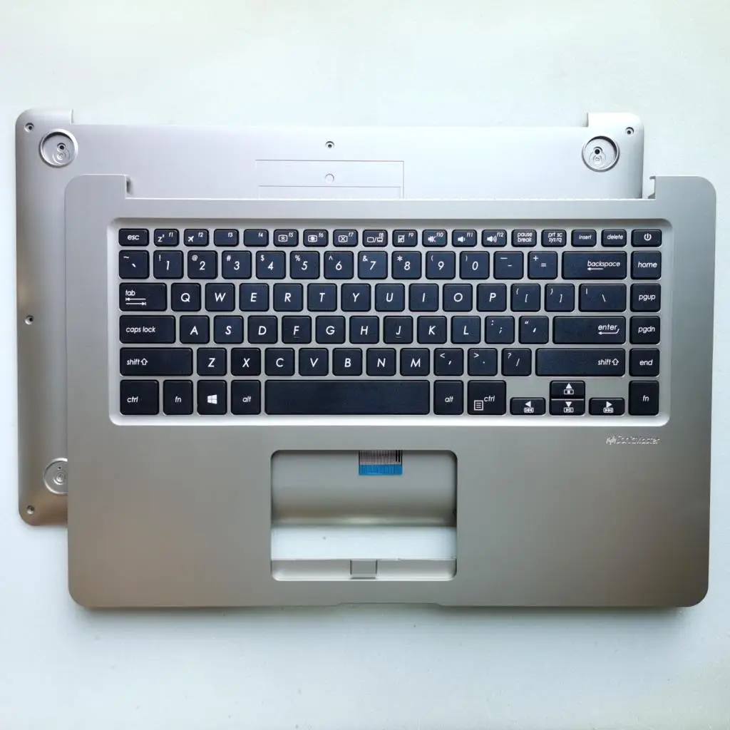 

New laptop for Asus S15 S510UA S5100U S510UA X510UA A510U upper case base cover palmrest keyboard /bottom case