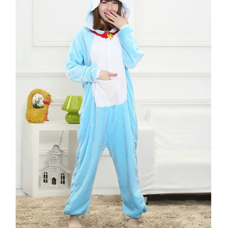 Dis Stitch أزياء أنيمي التأثيرية للأطفال على شكل نجمة كرتونية على شكل حيوانات بدلة أطفال للأطفال في الهالوين والبنات والأولاد بيجامات بقلنسوة