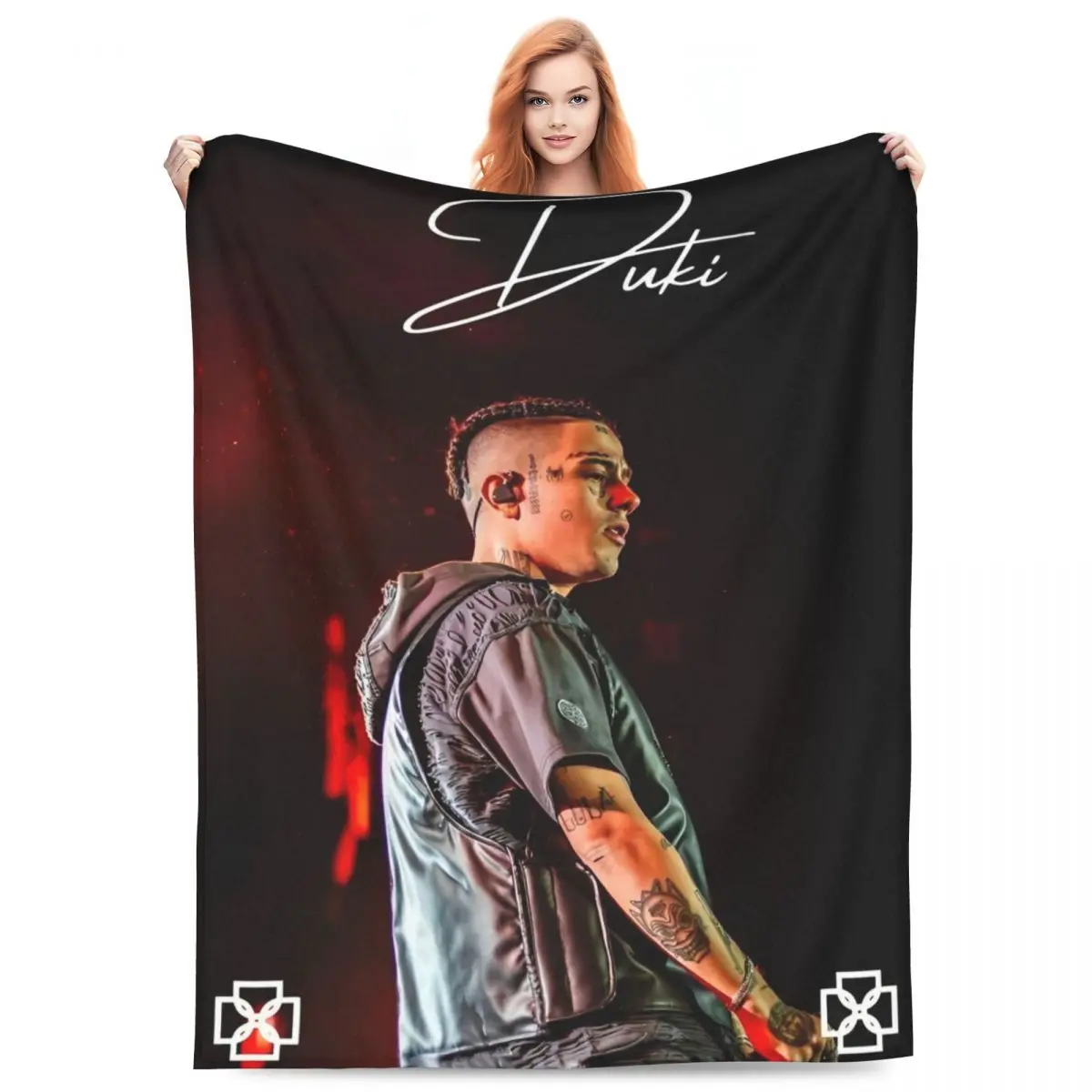 Rapper Duki Blanket… - image