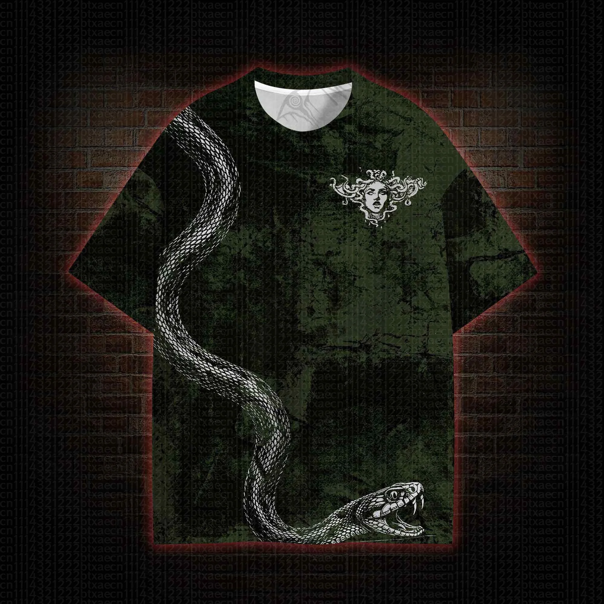 

2026 New Movie Sporty Fashion Adult & Kids Round Neck T-Shirt Streetwear Gothic Horror Film Gift
