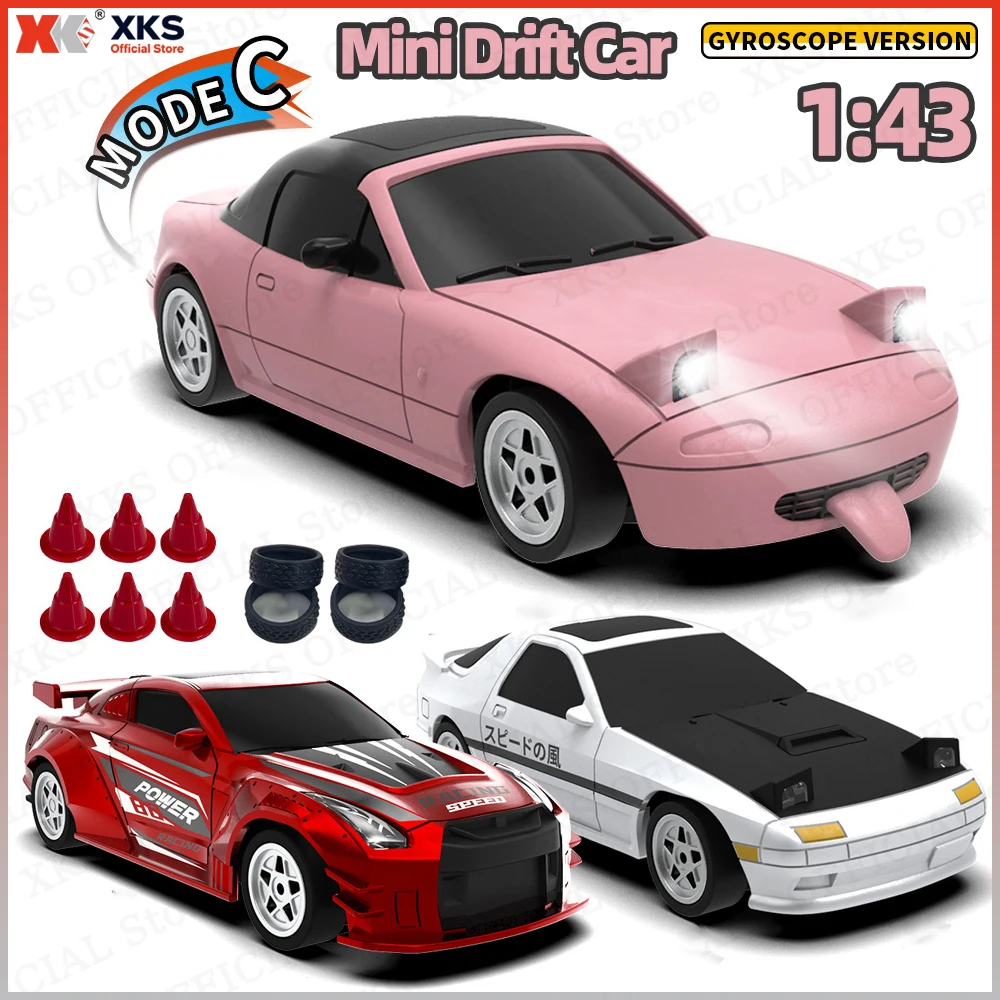 

XKS JJRC C8827 1:32 Scale RC Car 4WD Drifting Full-Scale Simulation Remote Control Toy Vehicle for Boys Gift