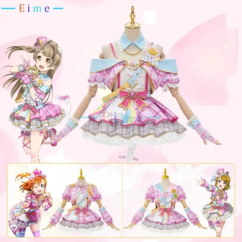 Lovelive Kotori Minami Honoka Kousaka Hanayo Koizumi Cosplay Costume Cute Dancing Dress Halloween Carnival Uniforms Custom Made