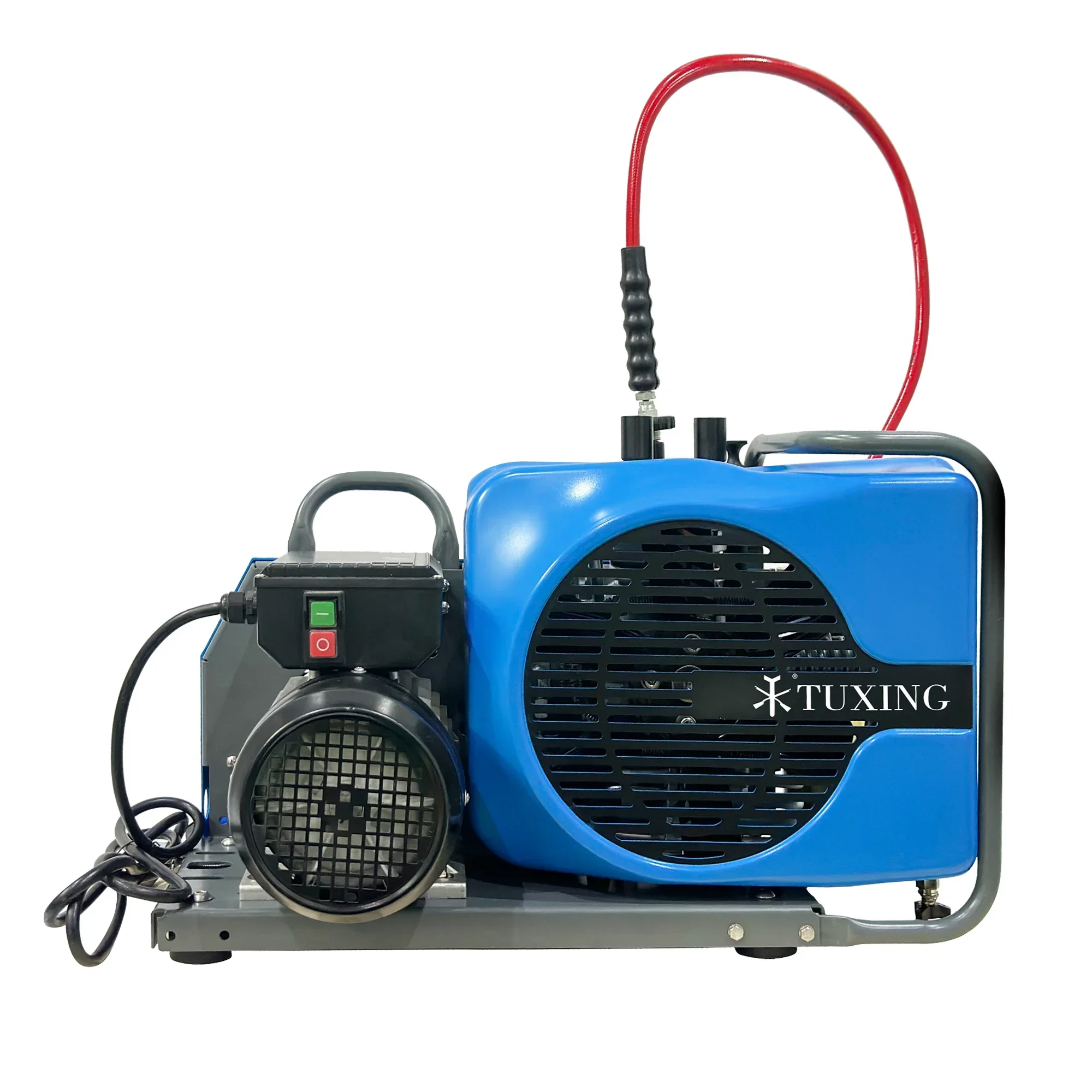 TUXING 300Bar 4500psi High Pressure PCP Air Compressor 150L/100L Gasoline Compressor for Diving Scuba Snorkeling Fire Fighting