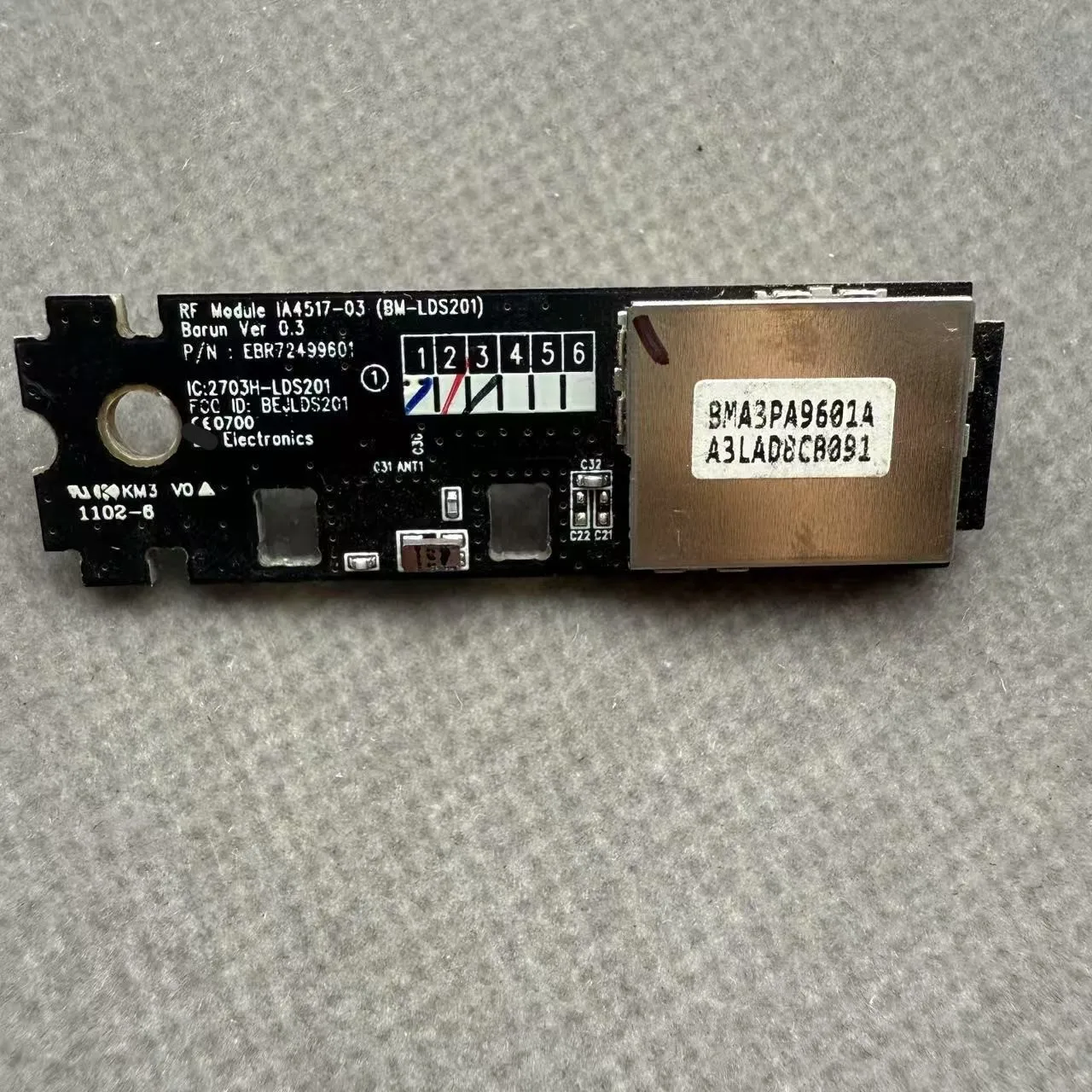 

ПЛАТА РЧ-МОДУЛЯ BM-LDS106 EBR64966601 2703H-EBR64966601 BM-LDS201 EBR72499601 2703H-LDS201 BMA3PA9601A