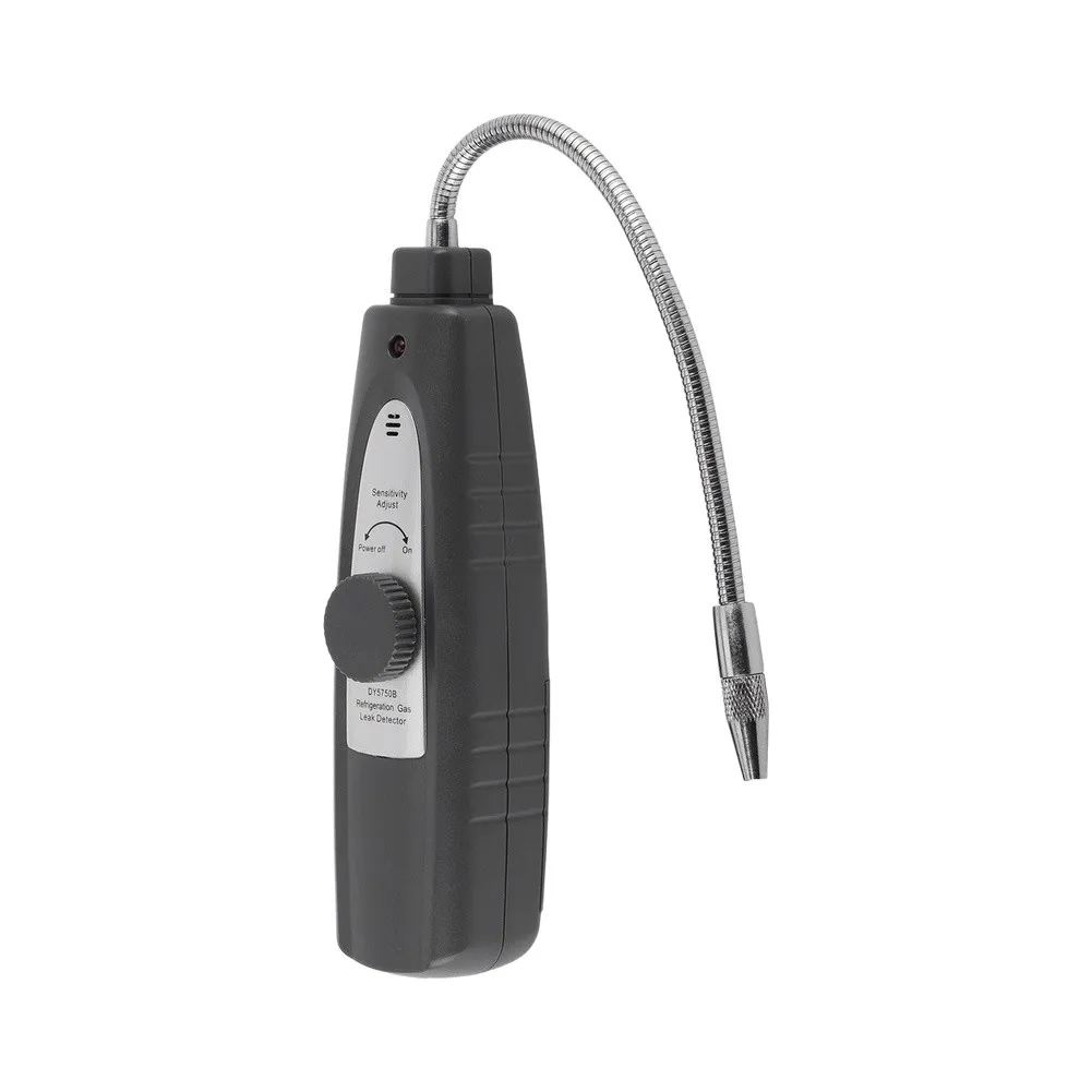 Electronic Leak Detector DY5750B for Automotive AC Refrigerant Halogen Gas Detection with Audible Visual Alarm