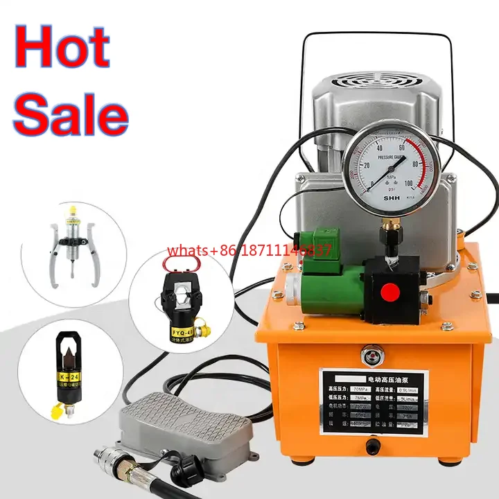 IVA Hot Sales 700bar Portable Oil Electric Hydraulic Pump DYB-63B