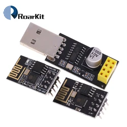 ESP01 Programmer Adapter UART GPIO0 ESP-01 Adaptaterr ESP8266 CH340G USB to ESP8266 Serial Wireless Wifi Developent Board Module