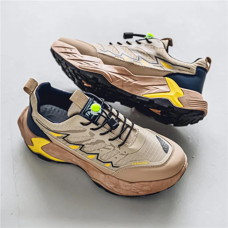 

Original Men's Athletics Shoes Thick Sole Non-slip Running Sports Shoes Outdoor Versatile Casual Shoes for Men Zapatos De Hombre