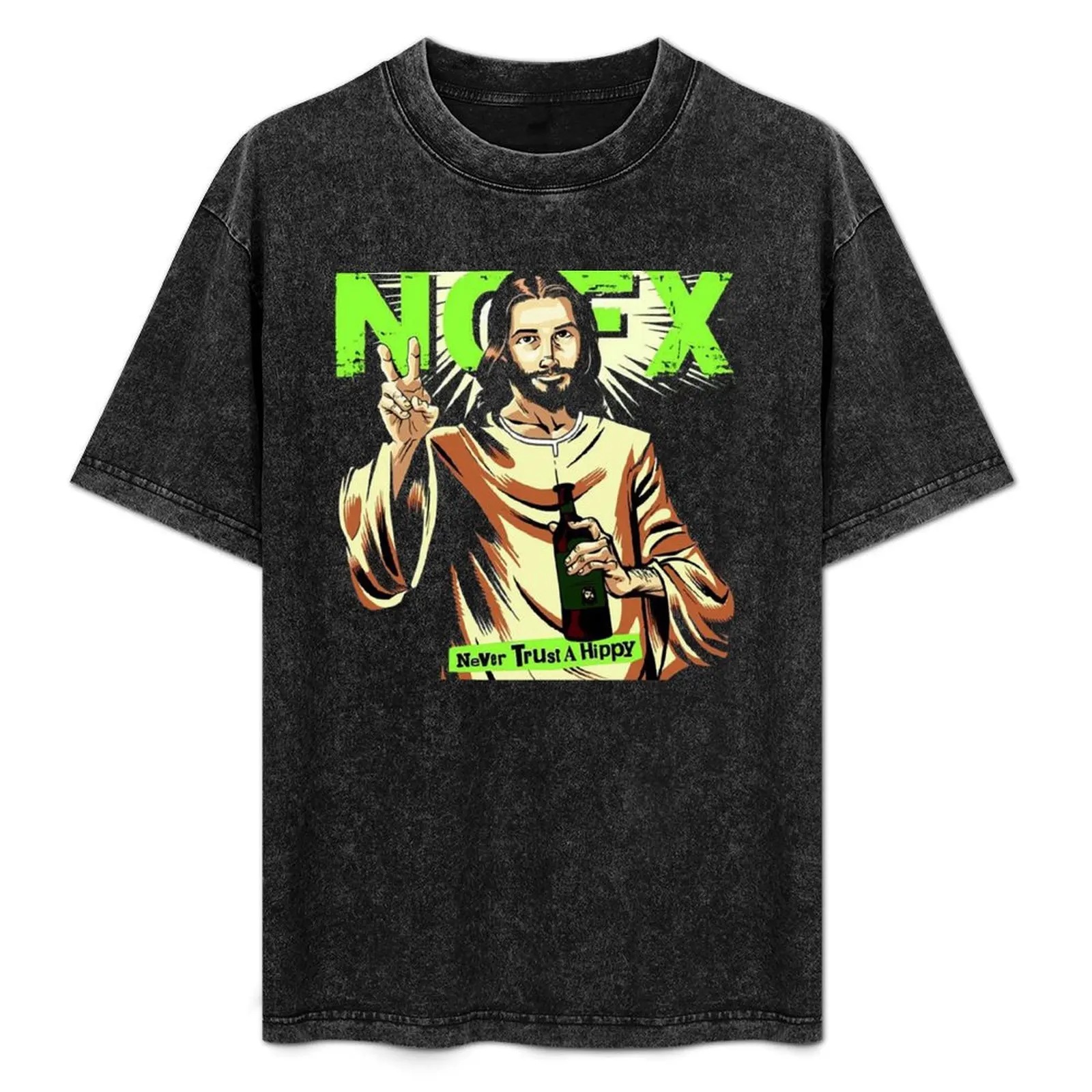 

opo enek'e T-Shirt Basic Breathable Solid Color T-Shirt