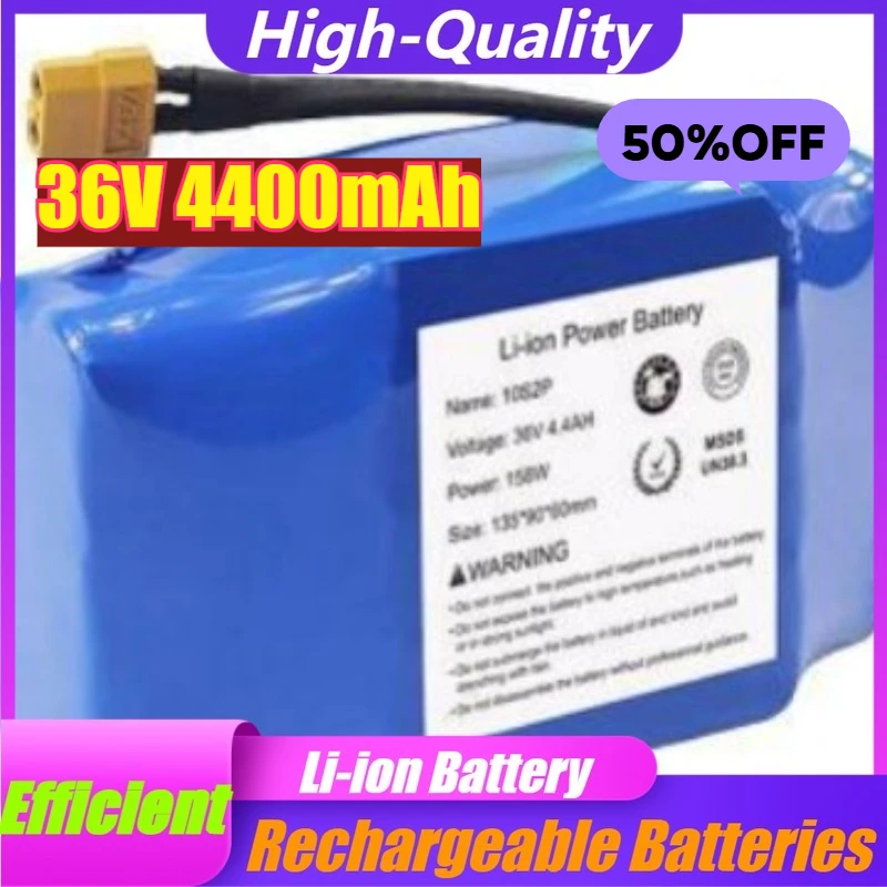 

Twist Car Battery 36V 4400mAh 10S2P Lithium Battery Pack 18650 Power Battery