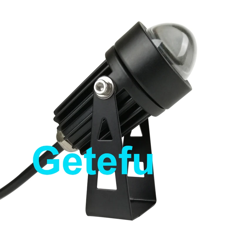 Outdoor LED Floodlight 110V 220V 12V10W24W aterproof Spotlight with Narrow Beam Angle Landscape Street Garden Square Floodlights