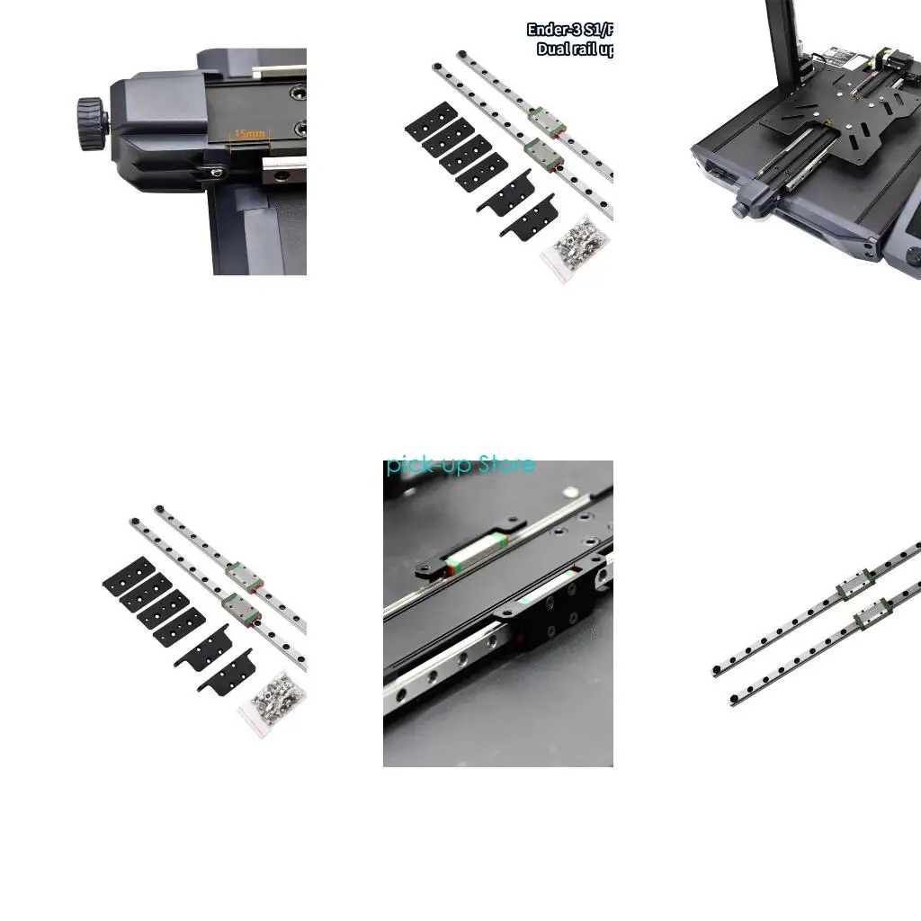 

Q5WA Dual Y Linear Guide Upgraded Double Guide Rails MGN9H for Ender3 S1