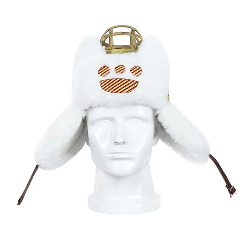 

Anime Cosplay Game Unisex Teenagers Adult Monster Hunter Wilds Palico Cosplay Hat 72th
